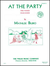 At the Party-2 Pianos 4 Hands piano sheet music cover